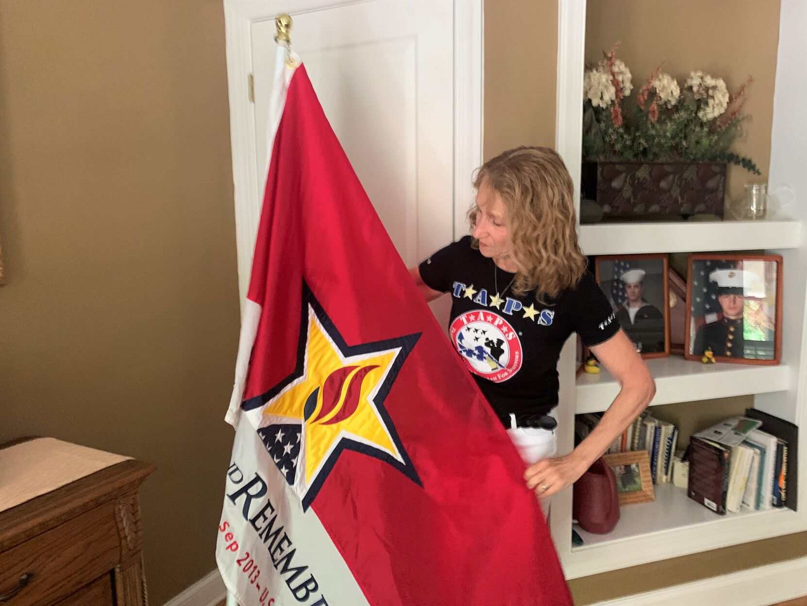 Flag honoring Jonathan Lesko